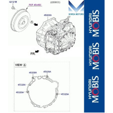 MOBIS TRANSMISSION A8LF 8-SPEED D4HB HYUNDAI STARIA 2021-25
